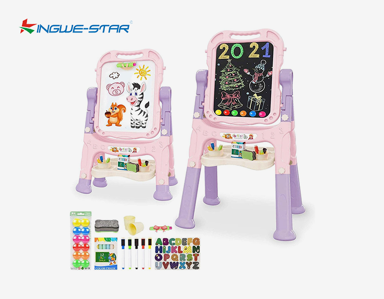 Adjustable Standing Art Easel for Kids